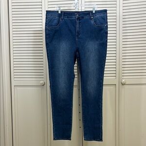NWT Universal Standard Seine High Rise Skinny Stretch Jeans Size 20